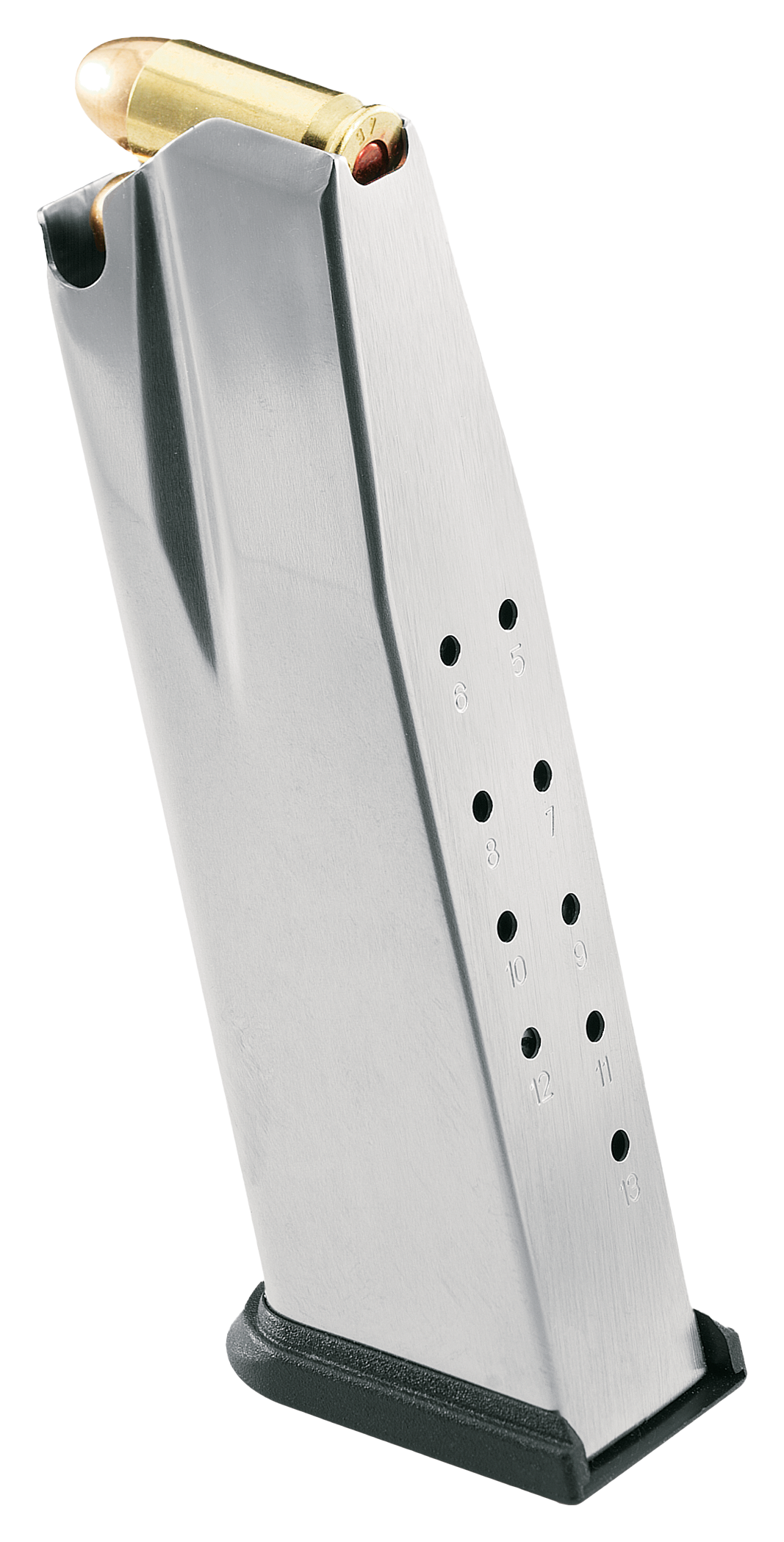 Springfield Factory Magazines. 9mm - 10 Rounds - Black/Stainless Steel ...